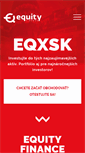 Mobile Screenshot of eqx.sk